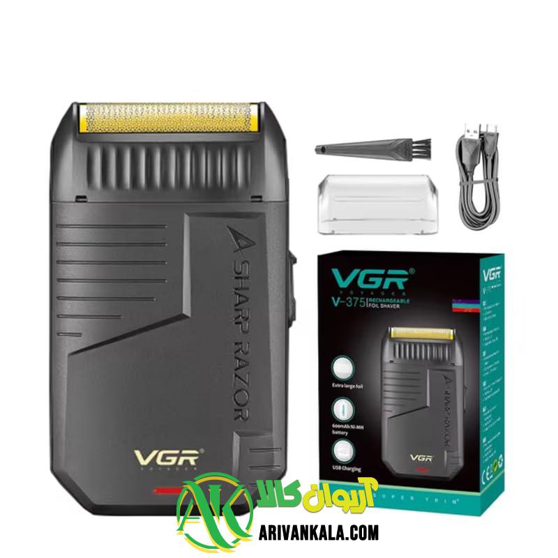 شیور موی صورت وی جی آر مدل VGR V-375